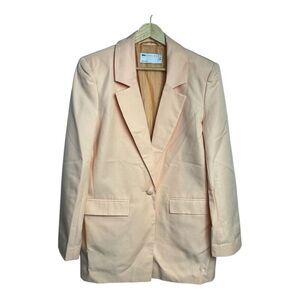 Asos Design Blazer peach  size 2